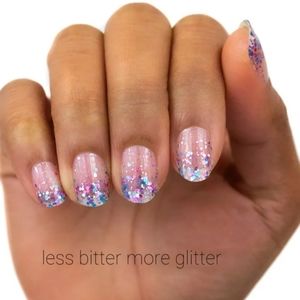 Less bitter more glitter Color Stree 5/$49 nail